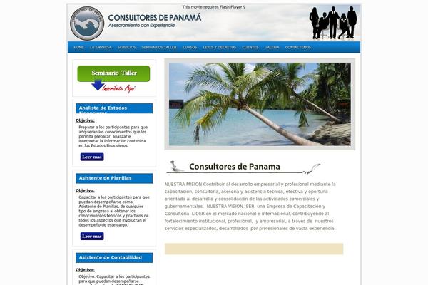 Proxima theme site design template sample
