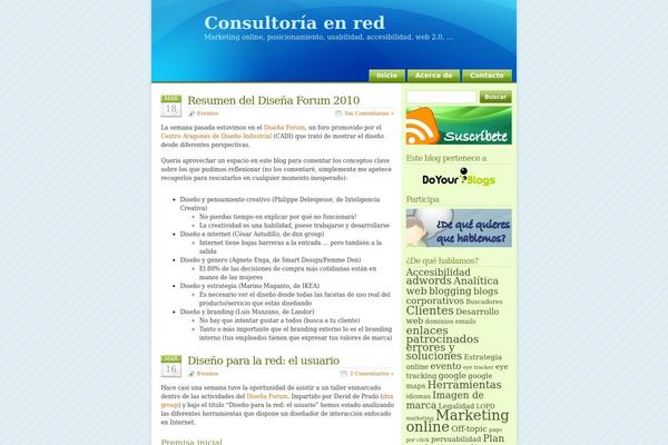Glossyblue 1 4 theme site design template sample