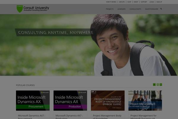 WPLMS theme site design template sample