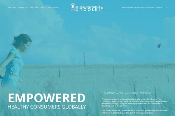 consumergoodsforbetterlives.com site used Multicorp