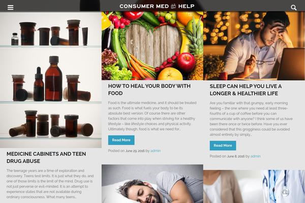 OMG theme site design template sample