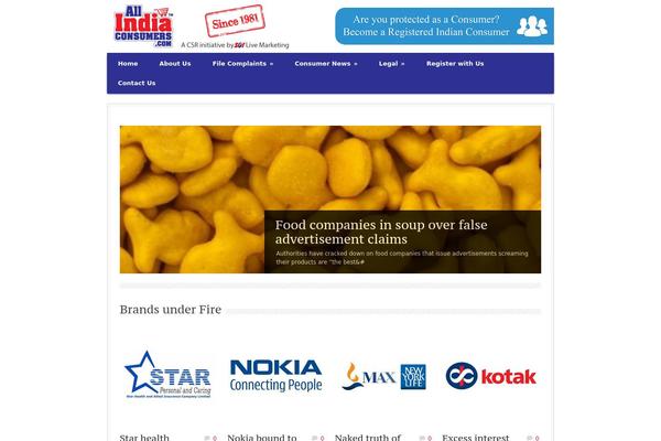 Aic theme site design template sample
