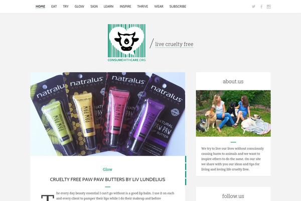 consumewithcare.org site used Housest