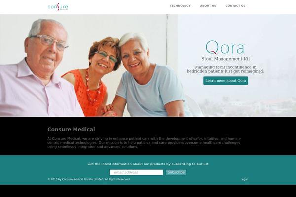 Focus theme site design template sample