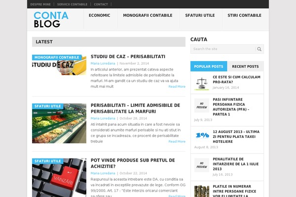 contablog.com site used Contablog