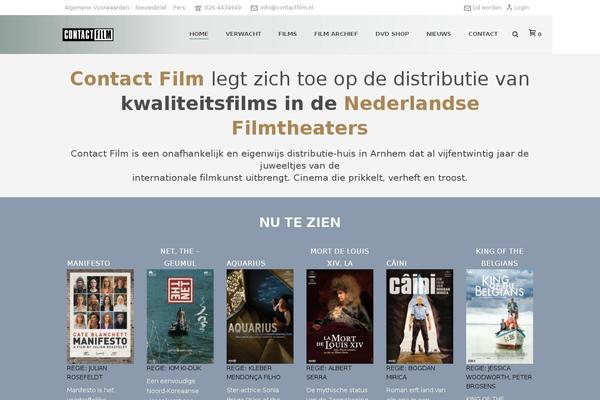 Jupiter theme site design template sample