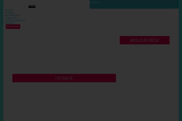 Site using Audioigniter plugin