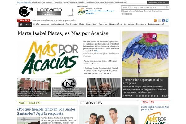 contacto theme websites examples