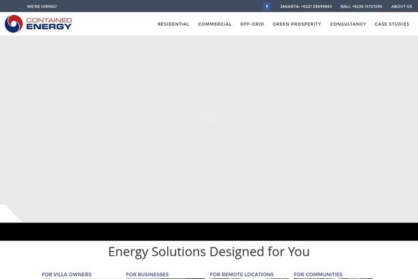 containedenergy.com site used Parallax Pro
