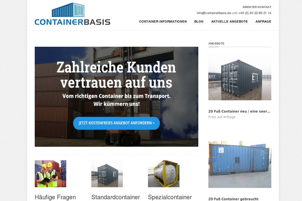 containerbasis.de site used Containerbasis
