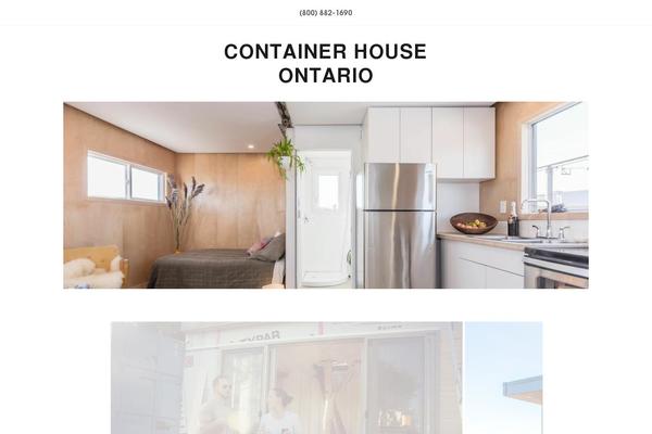 Adapt theme site design template sample