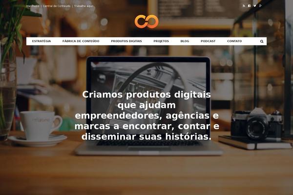Barcelona theme site design template sample