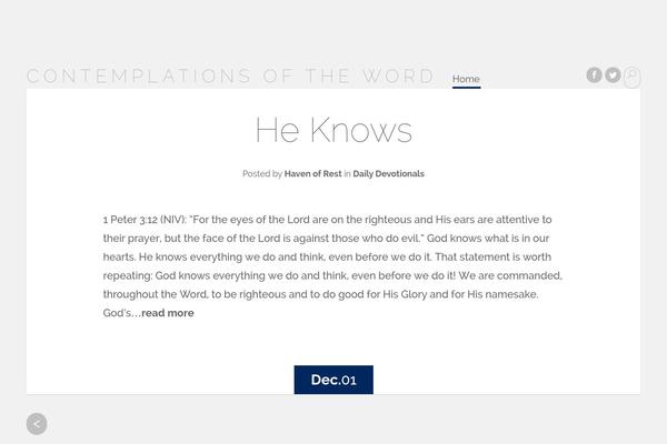 Serene theme site design template sample