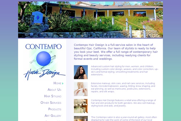 contempohairdesignojai.com site used Contempo
