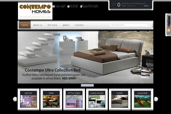 Mazine theme site design template sample