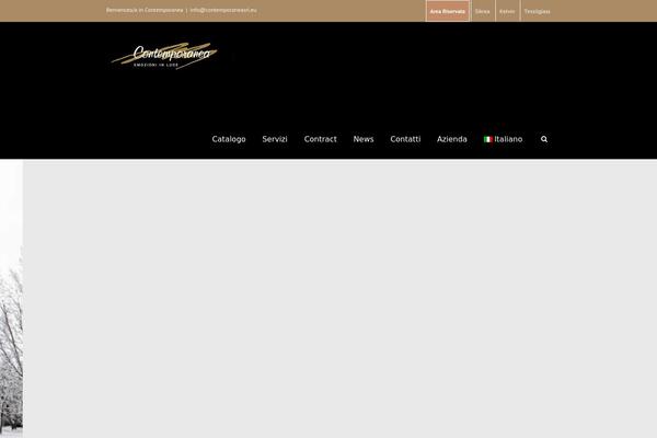contemporaneasrl.eu site used Gg-theme