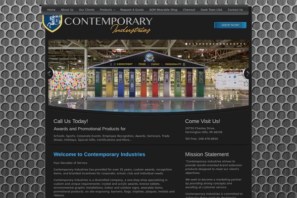 Unite theme site design template sample