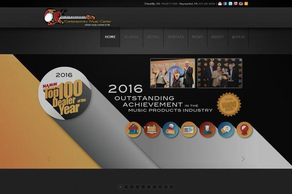 contemporarymusiccenter.com site used Theme1722