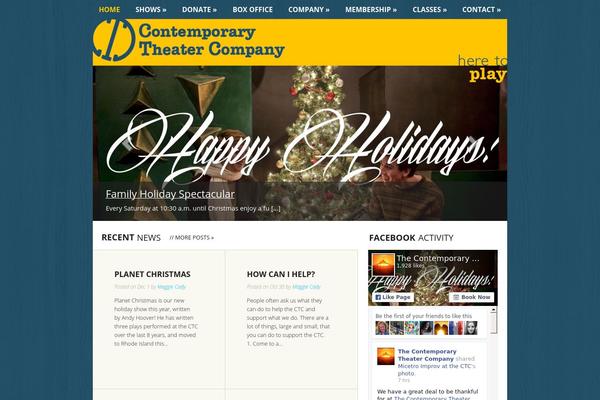 Flexible theme site design template sample