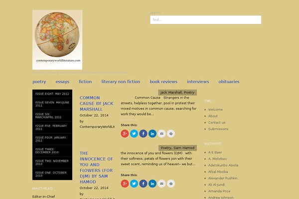 Oxygen theme site design template sample