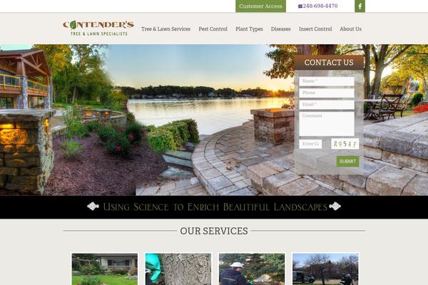 contenders-mi.com site used Contender