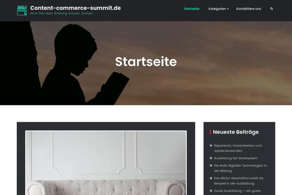 Jetblack theme site design template sample