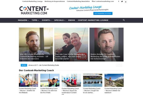 Newspaper theme site design template sample