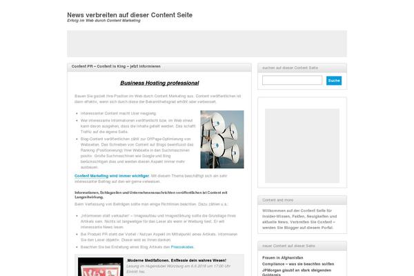 Yume theme site design template sample