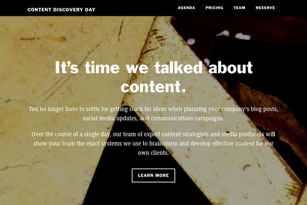 Parallax Pro theme site design template sample