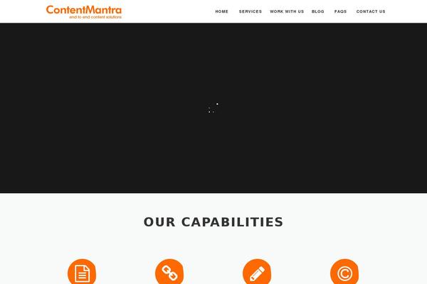 OnePress theme site design template sample