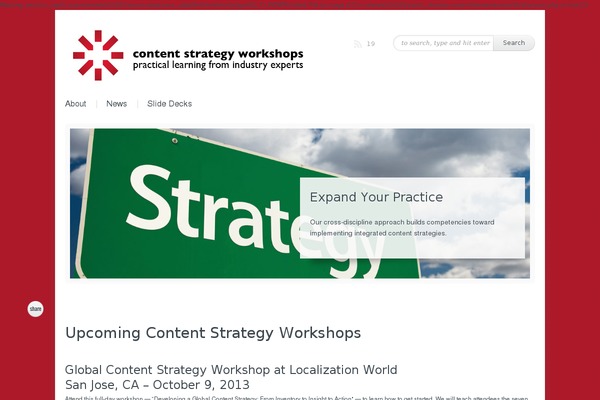 Evento theme site design template sample