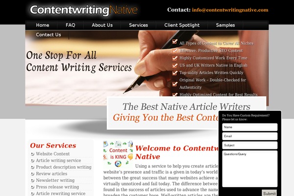 contentwritingnative.com site used Contentwriting