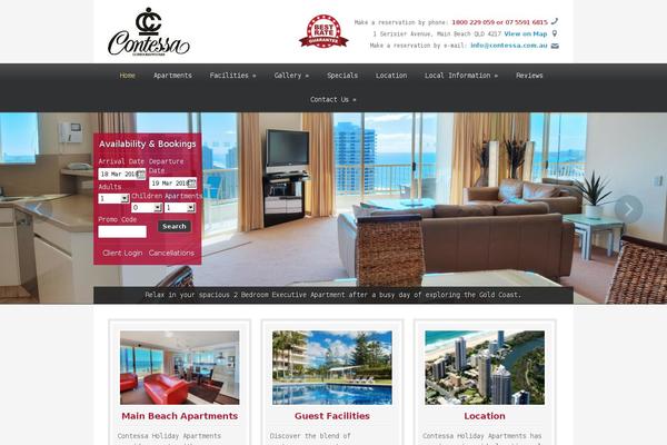 Ambassador theme site design template sample