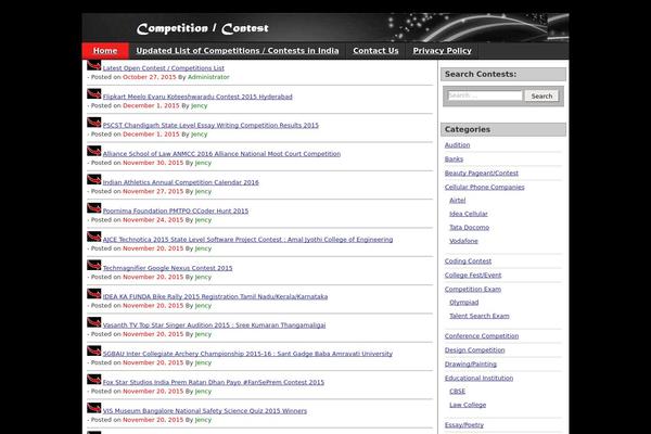 Frontier Child theme site design template sample