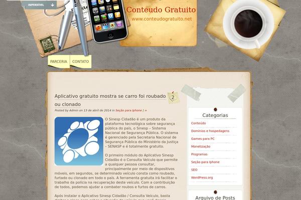 Desk Mess Mirrored theme site design template sample