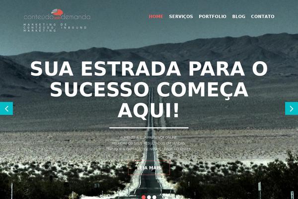 conteudosobdemanda.com.br site used Theme53309