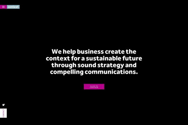 contextsustainability.com site used Context