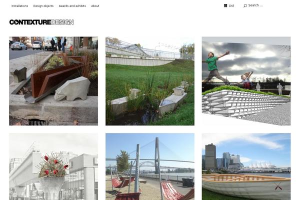 Ubud theme site design template sample