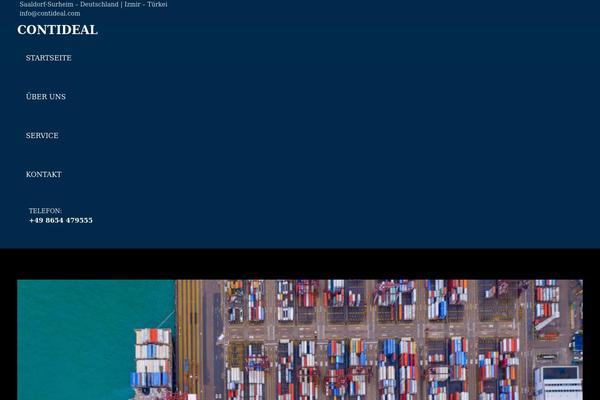 Impreza theme site design template sample