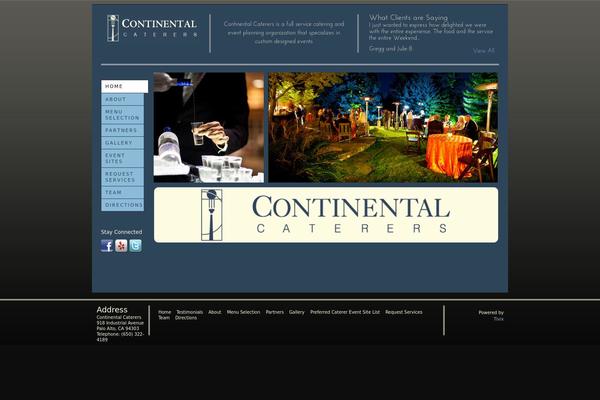 continentalcaterer.com site used Continentalcaterers