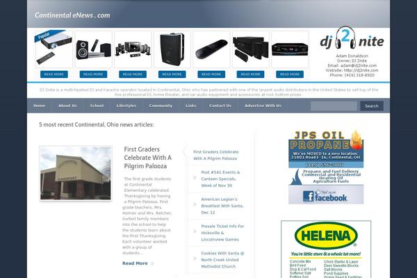 continentalenews.com site used Razor