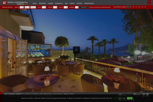 continentalsorrento.com site used Sorrento