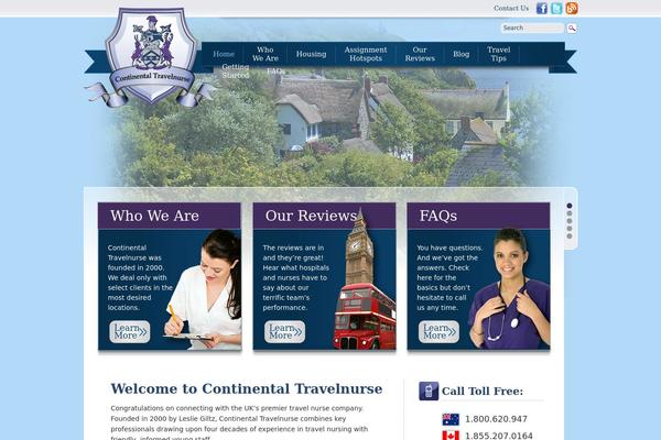 continentaltravelnurse.com site used Continental-travelnurse