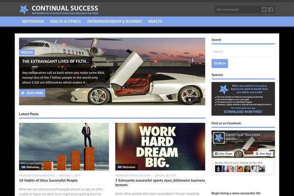 Jono theme site design template sample