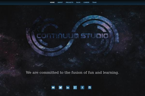 Dynamix theme site design template sample