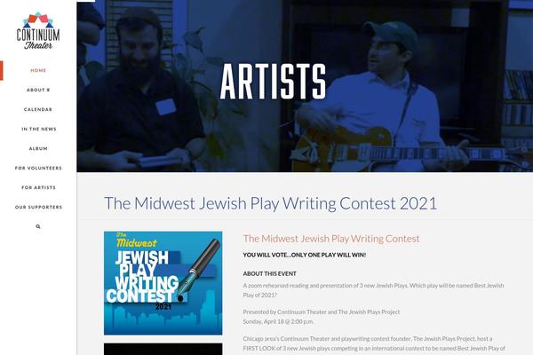 Site using Cornerstone plugin