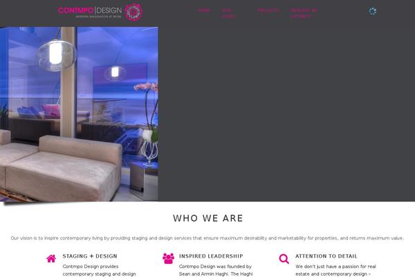 Larx theme site design template sample