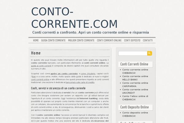 Grisaille theme site design template sample