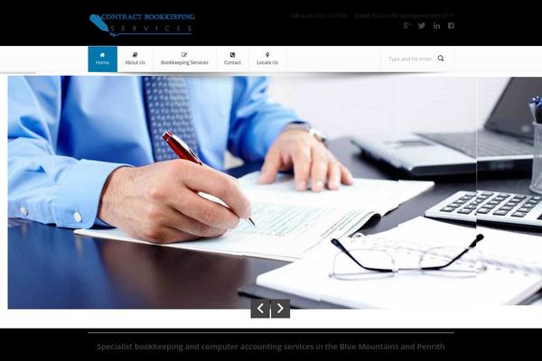 Metropolis theme site design template sample