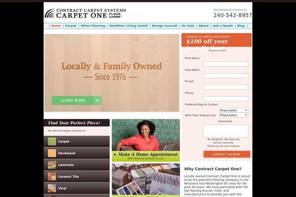 contractcarpet1.com site used Contractcarpetone
